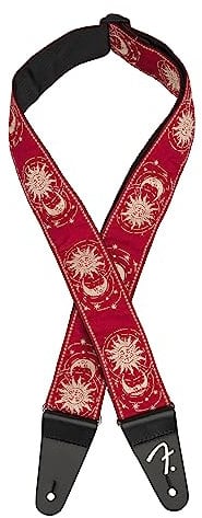 Fender Unisex-Erwachsene Vintage-Stil Gitarrengurt, Dakota Red, Adjustable