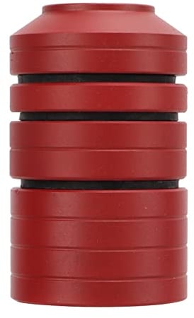 Dilwe Bogenschießen-Stabilisator-Gewichts-Set, Abnehmbares Bogen-Gegengewichts-Set aus Aluminiumlegierung, Bogen-Stabilisator, Balance-Stab-Gewicht für Recurve-Bogen, Compound-Bogen (Rot)