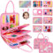 JHkim Busy Board Deutsch Montessori Spielzeug ab 3 Jahre, Jungen & Mädchen, Kinder Sensorik Geschenk, Activity Board Lernspielzeug, Motorikspielzeug für Reise Auto & Flugzeug