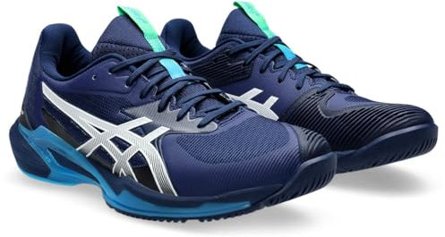 Asics Solution Speed Ff 3 Herren Tennisschuhe 1041A438-102 Weiß, navy, 42 EU