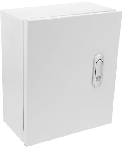 Hemobllo Outdoor Junction Box Metal Distribution Control Lockable Enclosure Box Weatherproof Electrical