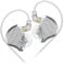 KZ ZSN Pro 2 In Ear Monitors, KZ Wired Earbuds Headphones with Hybrid 1ba 1dd Drivers, High Fidelity Musicians in-Ear Earphones with Tangle-Free Cable for Gaming