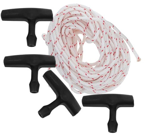 PHENOFICE Corde De Démarrage 10 M Pour Tondeuse À Gazon Tronçonneuse Poignée De Coupe Ligne De Rechange Corde De Traction Pour Tondeuse Utilisation Polyvalente