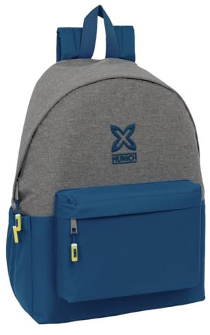 MUNICH STREET - Mochila para Portátil 14.1, Ideal para Jóvenes de Diferentes Edades, Cómoda y Versátil, Calidad y Resistencia, 31x13x43 cm