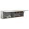 Festnight Armadietto Bagno, Pensile Bagno, Mobiletto Bagno Salvaspazio, Mobile Bagno Sospeso, in Truciolato Grigio Cemento 100x25x30 cm