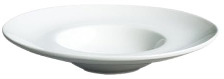 23cm,EdirFtra Sopptallrikar, Pastatallrik med bred kant, Rund porslin pastatallrik, Sopptallrikar med kant, Soppskål, Djup tallrik för soppor, Pasta, Sallad