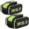 2x 8.0Ah WA3551 Battery Replacement for Worx 20V Battery, for Worx Cordless Power Tools WA3551.1 WA3551 WA3572 WA3553 WA3760 WA3881 WX390 WX176 WX178 WU268 WX166.4 WX372.1 WX800 WG259E