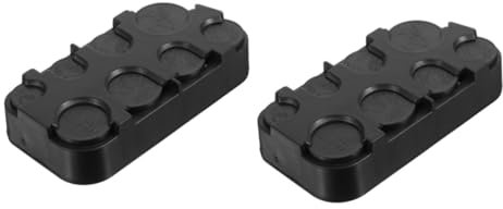 Angoily 2 Pièces Rangement pour Plastique Organisateur Pratique avec Compartiments Multiples pour Euros pour Usage
