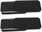 Poêle de camping en bois portable, 2pcs poêle à alcool étanche 2,4x1,3x0.4 pouces pour la randonnée en plein air Camping Picnic BBQ (Noir)