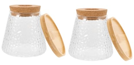 TOYANDONA 2pièces Vases De Propagation Verre avec Couvercle Terrarium De Bureau Support De Vase pour Boutures Décoration De Table Intérieure