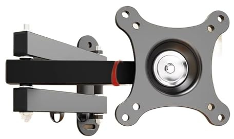 TV Wall Mount Bracket Universal Rotated Holder TV Mounts For 14 To 32 Inch LCD LED Monitor Flat Panel(10-24 inch)