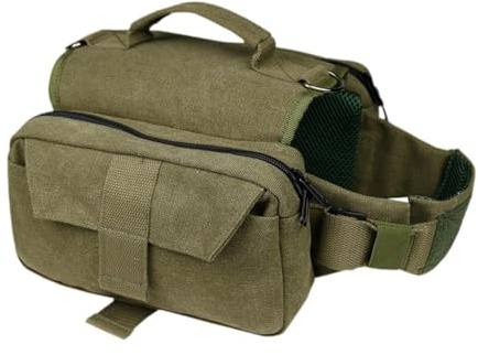 ＡＷＨＡＯ Hunderucksack mit Griff, Atmungsaktiver Haustierrucksack für Laufen, Wandern, Training