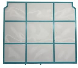 Filtro For Condizionatore D'aria Personalizzato, Compatibile For GREE, Compatibile For SHARP, Filtro Antipolvere For Condizionatore D'aria Di Tipo Montato Su Finestra Dimensioni: 42X36 Cm