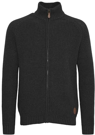 !Solid SDXenos Herren Zip-Jacke Pullover Zipper Grobstrick