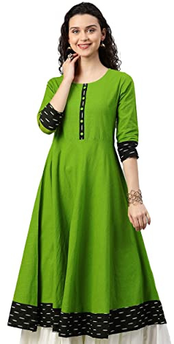 Yash Gallery Anarkali Kurta Donna (Pacco da 1)