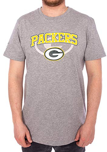 New Era Herren NFL Shadow T Shirt Aller Top Teams der National Football League (M, Packers)