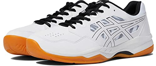 ASICS Men's Gel-RENMA Indoor Shoe, 12, White/Black