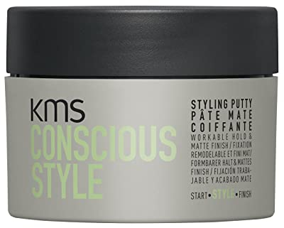 KMS Conscious Style Styling Putty Texturpaste für alle Haartypen und -längen, 75 ml