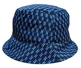 Alviero Martini Prima Classe Damen-Hut Cloche 1C Monogram (Schwarz, M), Schwarz , M