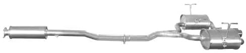 VEGAZ MOS-234IMA Endschalldämpfer Hinten Kompatibel mit MINI Schrägheck R50, R53 18101489461 18101489462 18107523566