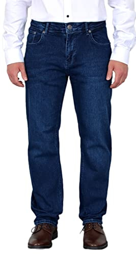 ADAM Herren Jeans Regular Fit Jeans Herren Straight - Premium Herren Jeans aus extraweicher Baumwolle