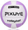 PIXUYE Volleyballs Official Size 5,Soft Beach Volleyball for Children Adults,Ball for Outdoor Indoor Games Gym Training Violett Weiß