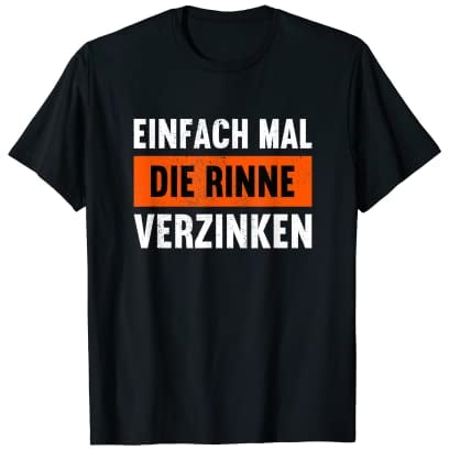 Homme Gouttière galvanisée - toboggan à bière journée des hommes T-Shirt