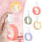 FSLLWGWG 4 Pack Cute Refillable Spray Bottles,Mini Travel Spray Bottle Dispenser Bottle for Hair, Empty Spray Bottles for Misting,Cleaning,Skin Care, Fit for Women (Multicolor)