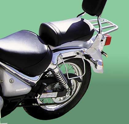 Satteltaschen Rahmen kompatibel mit Suzuki Intruder 125 und 250 SPAAN