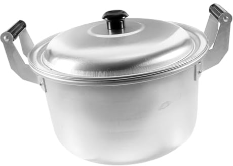 RORPOIR Aluminum Pot with Lids Milk Pot Warmer Cooking Pots Noodles Cooking Tool Chinese Dragon Decorations Rice Cooker Metal Pot Pans Noodle Pot Aluminum Alloy Fry Pan Binaural
