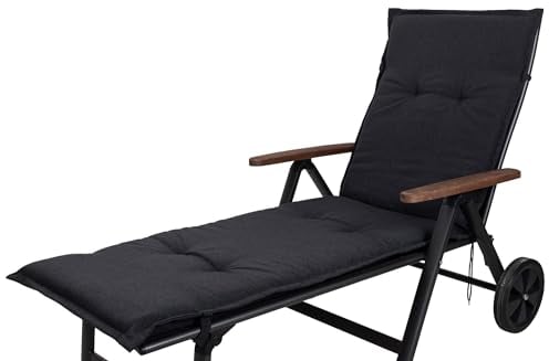 Auflage Rollliege Naxos 50148-52 anthrazit meliert 190x60x6 cm Sun Garden