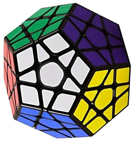 Speed Rubix Cube, Flexible Helle Farbe Pentagonal Dodekaeder Puzzle-Spielzeug Puzzle-Würfel-Aktivität Würfel mit Würfel-Puzzle-Spielzeug für Erwachsene Büro Tragbar Ergonomisch