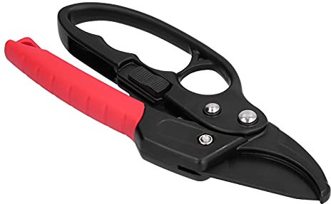 Professional Ratchet Pruning Shears, Secateurs Red Black Segmented Ratcheting Branch Scissor Re CED Design Bola Choque EffortSaving Slide Switch for Orchard Garden Scissors