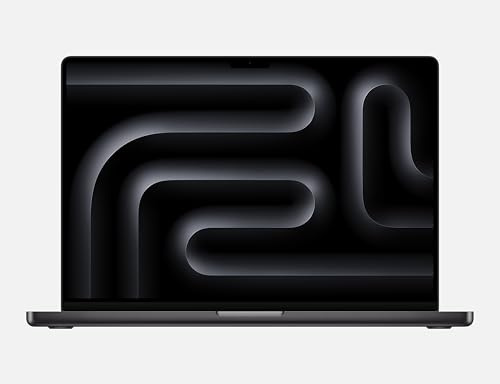 2024 Apple MacBook Pro with Apple M4 Pro Chip with 14CPU & 20GPU (16-inch, 48GB RAM, 512GB SSD Storage) (QWERTY English) Space Black (Renewed)