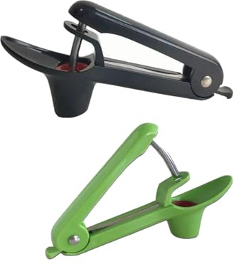 Gurxi Kirschentkerner Entkerner kirschen Kirschkernentferner Kirschentsteiner Kirschsteinentferner Tragbarer Pflückhilfe Kirschkernentferner Entkerne Pit Remover Tool für Obst Pflaumen Oliven Cherries