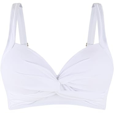 Ocean Blues Women's Molded Bikini Top Supportive Swimsuit Top Without Wire