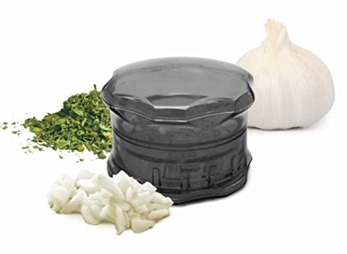 Nerthus 318 Broyeur d'ail, PP, Gris, 9 x 7 x 7 cm