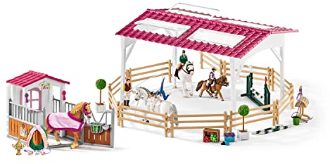 SCHLEICH SLH72118 Horse Club - Reitschule+Zubehör+Pferd