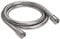 'aquaSu® Brauseschlauch Tito | 200 cm Länge | mit Verdrehschutz | knickfest | zugfest | Standard-Anschluss in 1/2 | mit 2 x Konus | chrom | aus Metall | Duschschlauch 2 m | 72234 6