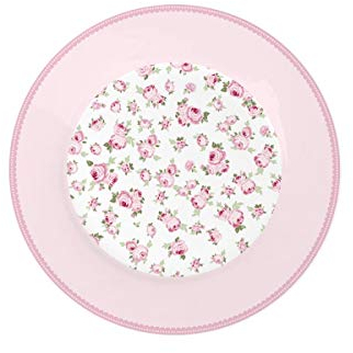 Isabelle Rose Dessertteller TINY aus rosa Porzellan Ø 19 cm IRPOR095