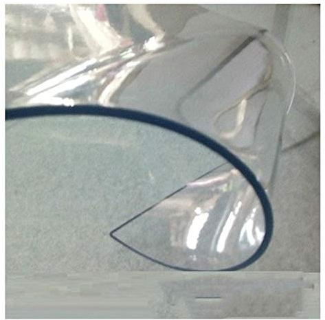 AMDHZ Mantel Transparente Cojín De Cristal Transparente De PVC Protector Suelo 1,5 Mm, 2 Mm Vidrio Impermeable De Comedor Escritorio Mesa De Té Almohadilla De Goma (Color : 2mm, Size : 90X140cm)