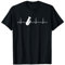 Tubaspieler Herzschlag Brass Band Jazz Tuba T-Shirt