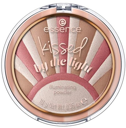 essence kissed by the light illuminating powder, Nr. 01, Mehrfarbig, strahlend, vegan, ölfrei, ohne Parfüm, ohne Alkohol, 1er Pack (10g)