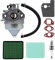 Besnor Carburatore GCV190 con kit filtro aria per tosaerba Honda HRB217 HRX217 HRX217K1 HRX217K2 e motore GCV190A GCV190LA, sostituisce OEM 16100-Z0Y-013 16100-Z0Y-813 161000-813 -Z8D-9. 11