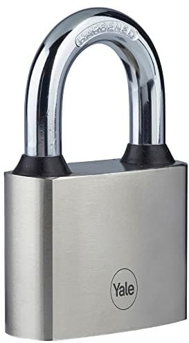 YALE Y112/50/128/1 Lucchetto, Argento, Arco standard