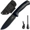 SK Wild Ones® Outdoor Messer Survival - Jagdmesser Feststehende Klinge - Survival Messer Outdoor Mit G10 Handhaben - Outdoormesser Feststehend - Aus D2-Stahl Survival Knife für Camping Loki
