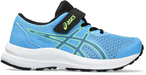 ASICS Contend 8 Ps Sneaker, Waterscape Black, 28.5 EU