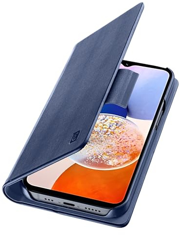 cellularline - Book - Galaxy A15 - Der unverzichtbare Schutz mit magnetischem Sicherheitsverschluss - Blau