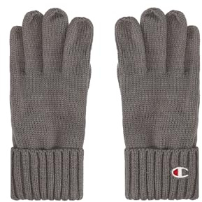 Champion Unisex Lifestyle Caps (806067) -Recycled Acrylic Knitted Yarn C-Logo winterhandschuhe, Grau (ES072), XS-S