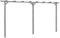 Kavolet Garten-Pergola Grau 400x40x205 cm Imprägniertes Kiefernholz Pergola Rosenbogen Rankhilfe Holzbogen Spalier